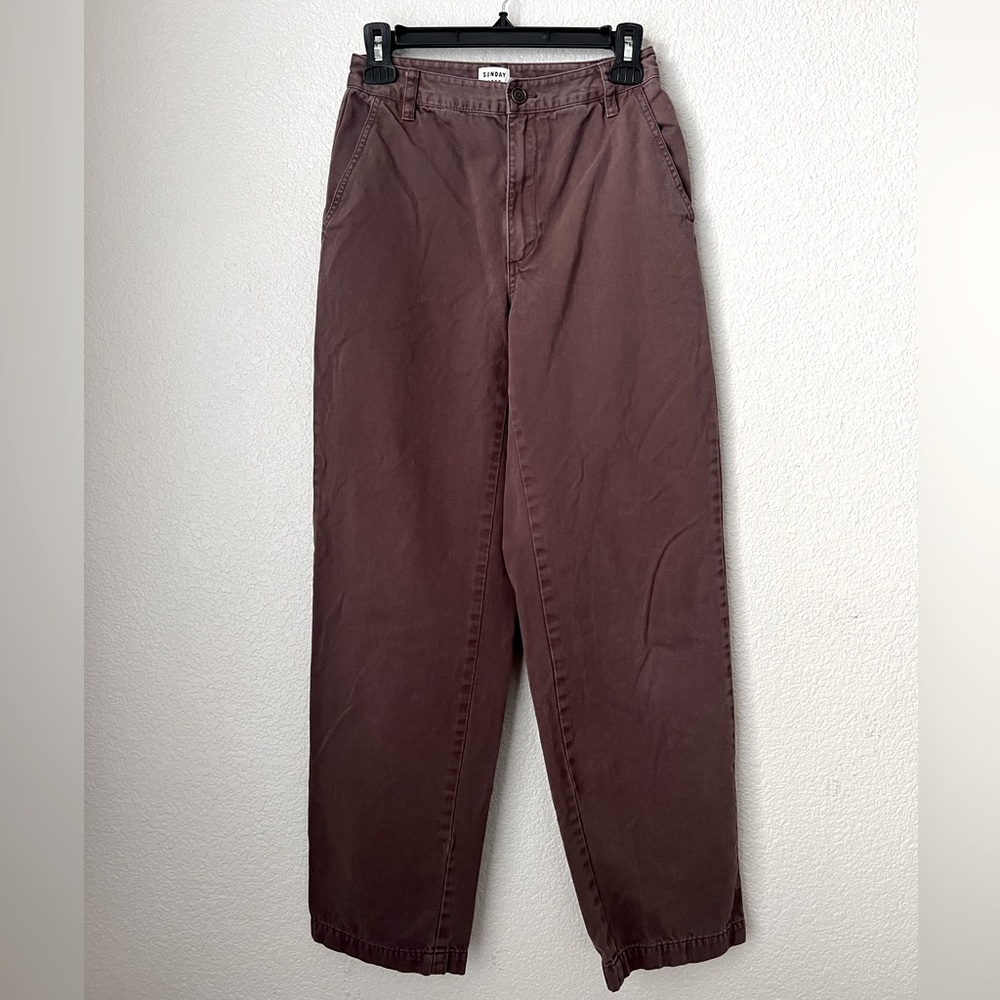 Aritzia Sunday Best Brown Pants, 2